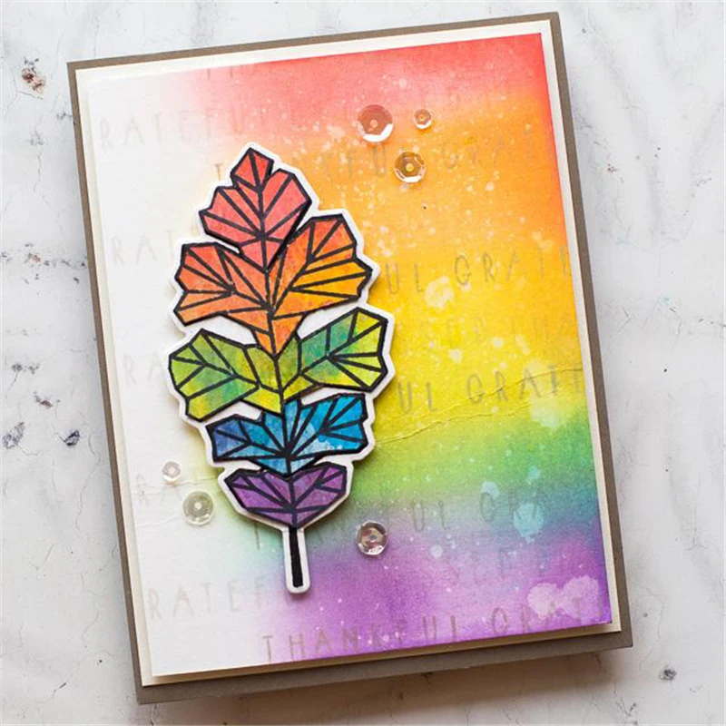

DiyArts Oak Leaf Metal Dies Cutting Die Cut DIY Decorative Embossing Scrapbooking Collect Craft Create Stamps Card Stencil