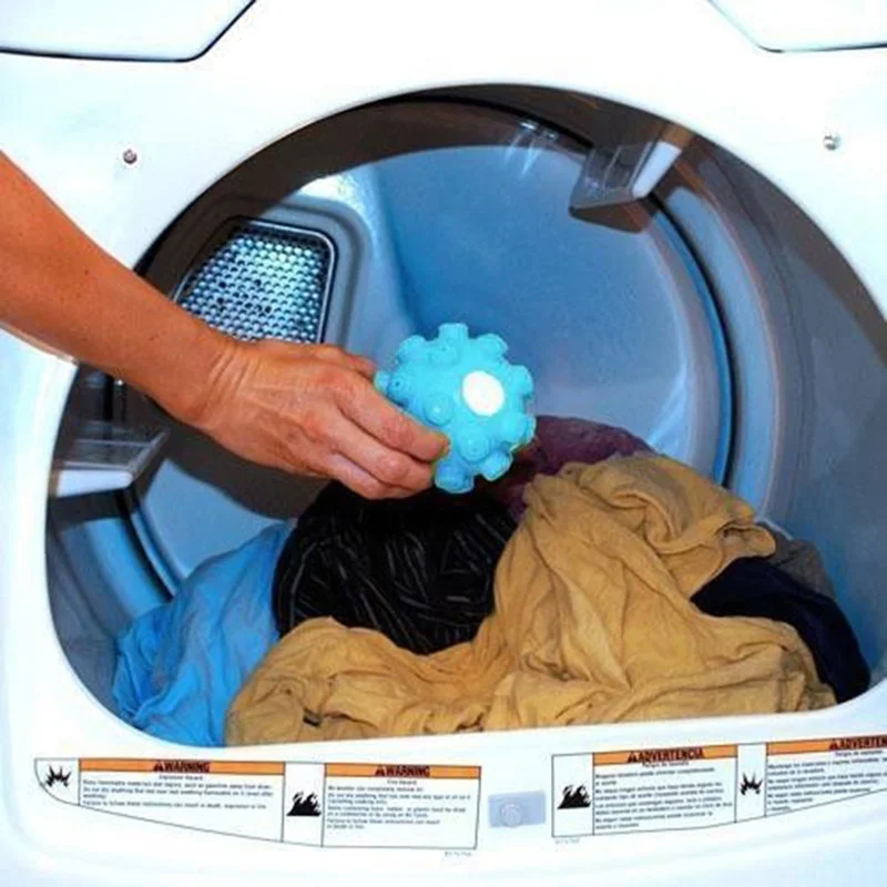 Steam Dryer Ball Wrinkle Remover Release Drying Ball Washer Dryer Fabric Softening Washing Washing Machine 2pcs laundry ball