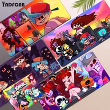 Friday Night Funkin Large Gaming Mousepad L XL XXL Gamer Mouse Pad Size For Small Mousepad Mouse Pad Keyboard Deak For Cs Go LOL
