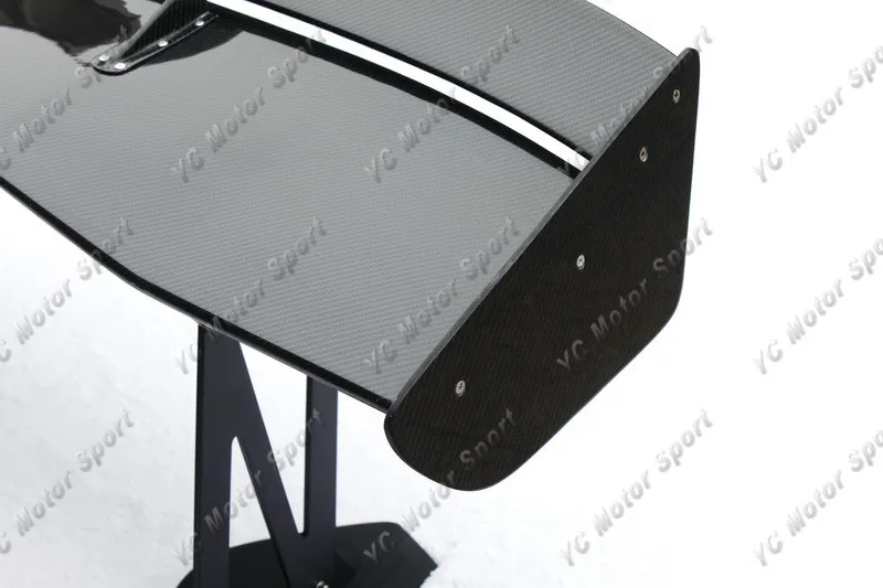 2001-2007  Mitsubishi Evolution 7-9 Voltex Type5 Style GT Wing 1600mm CF with 390mm Aluminum Stand (4)