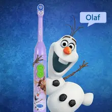 OralB, Детская электрическая зубная щетка, мультяшная, для здоровья полости рта, Мягкая зубная щетка, для ухода за деснами, вращающаяся, жизненная, для детей, на батарейках