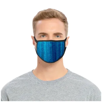 

Facemask Men Fashion Printing Dustproof Windproof Haze Mask Washable Reusable Mask Reusable Maska mascarilla masque Face Mask