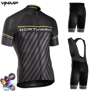 

2020 Team Northwave Cycling Jerseys Bike Wear clothes Quick-Dry bib gel Sets Clothing Ropa Ciclismo uniformes Maillot Sport Wear