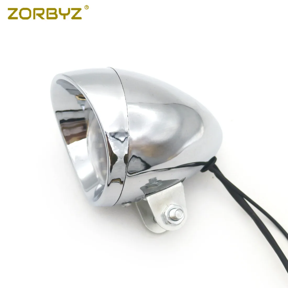 ZORBYZ хром ABS светодиодные пулевидные фары противотумансветильник с белым
