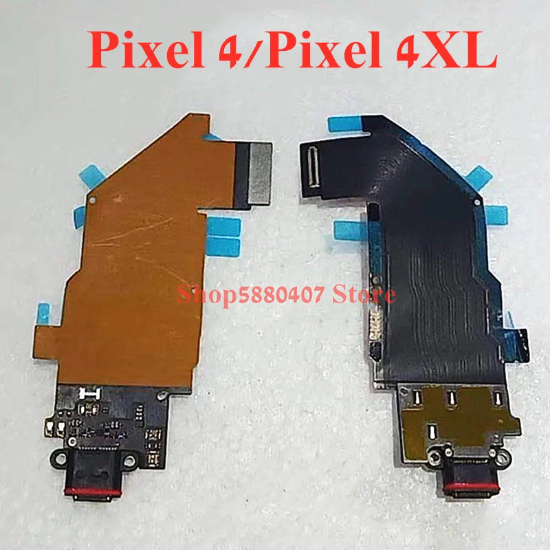 

Original Charger Plug Connector For Google Pixel 4 4XL USB Charging Port With Mainboard Data Transmission Flex cable Replacement