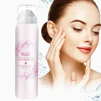 

KINGYES 150ml Rose Petals Essence Water Face Toners Shrink Pores Anti-Aging Whitening Moisturizing Oil Control Skin Care Toner