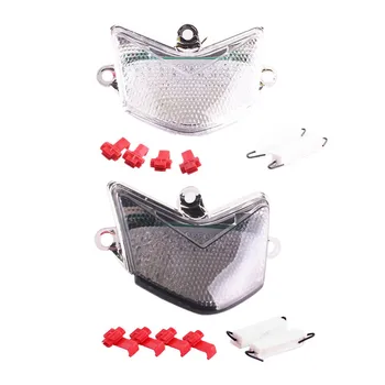 

1 SET Motorcycle LED Integrated Turn Signal Tail Light For Kawasaki Ninja ZX10R 2004 2005 Motor Accessories Brake&Running Lights