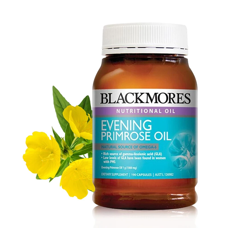 Blackmores МАСЛО ВЕЧЕРНЕЙ ПРИМУЛЫ 190 капсулы EPO GLA Omega 6 для женщин здоровый