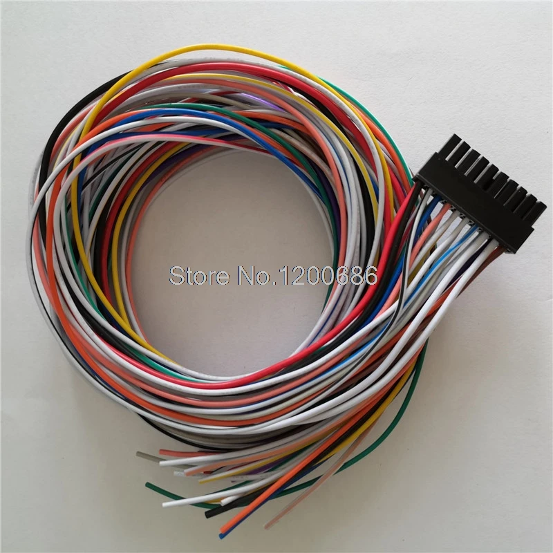 18AWG 30 см Molex 5557 Серия 4,2 мм 2x6pin Mini-Fit Jr. 10P 12 pin Molex 4,2 2* 6pin 12 p 24P жгут проводов