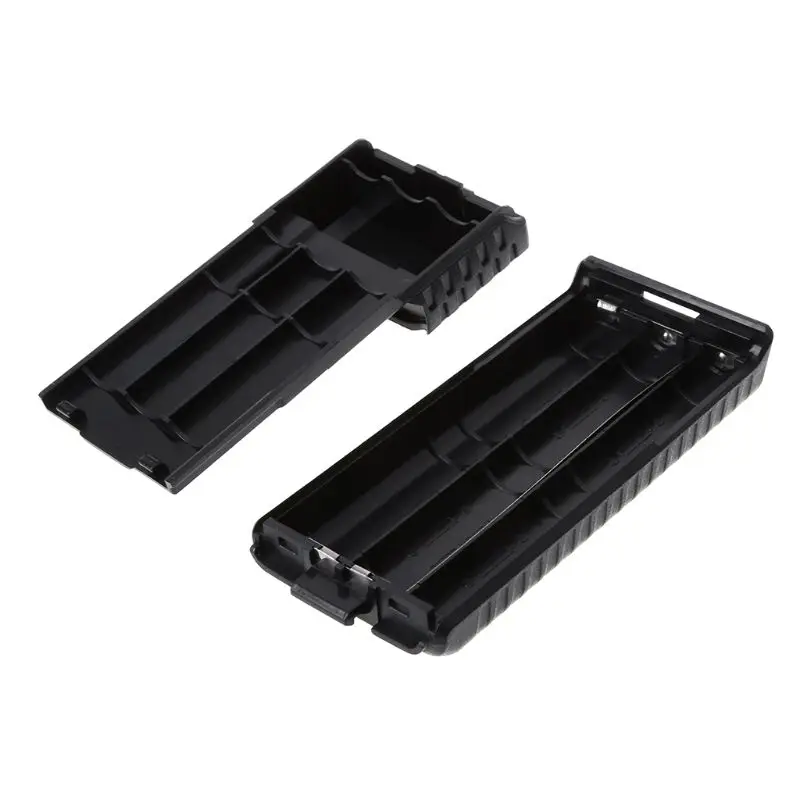 For BaoFeng BF-UV5R Walkie Talkie Speaker Extended 6x AA Battery Case Shell Pack 