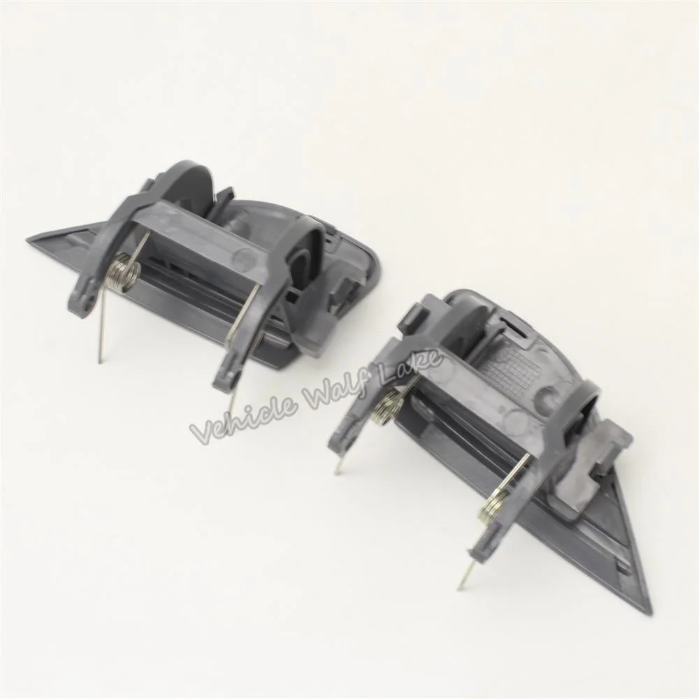 2pcs Left Right For BMW 7 E65 E66 E67 E68 2001 2002 2003 2004 2005 2006 2008 Car-styling Front Bumper Headlight Washer Cover Cap
