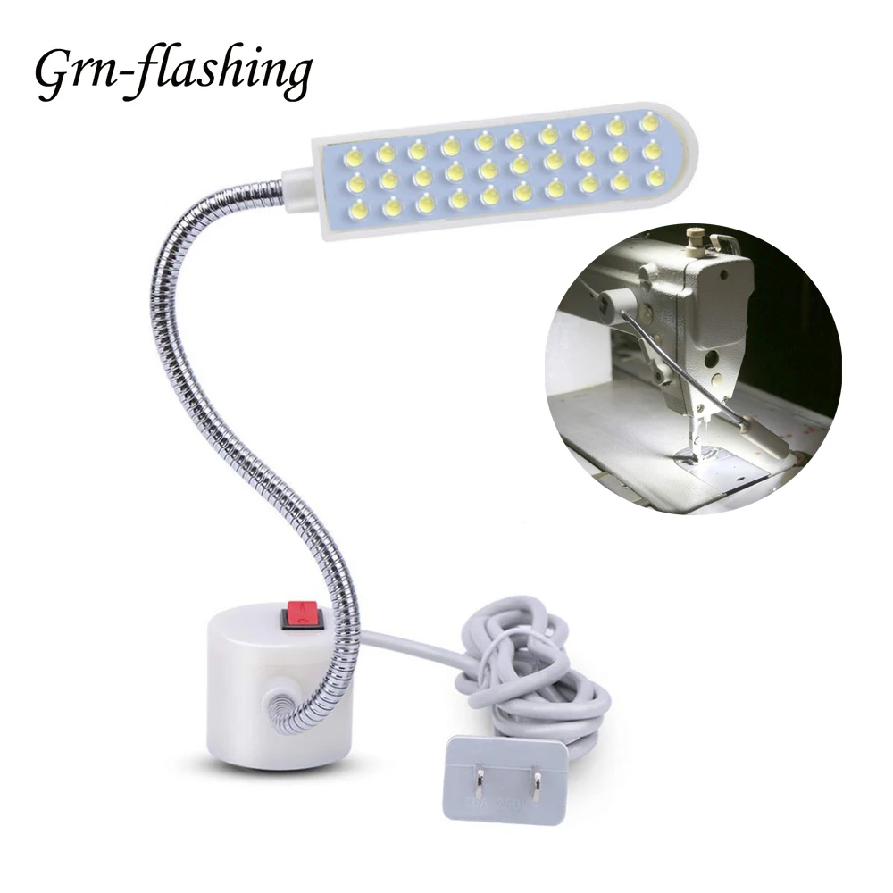 

110V 220V 10 20 30 LED Sewing Machine Light Flexible workshop Lamp for Workbench Lathe Drill Press Machine lighting industrial
