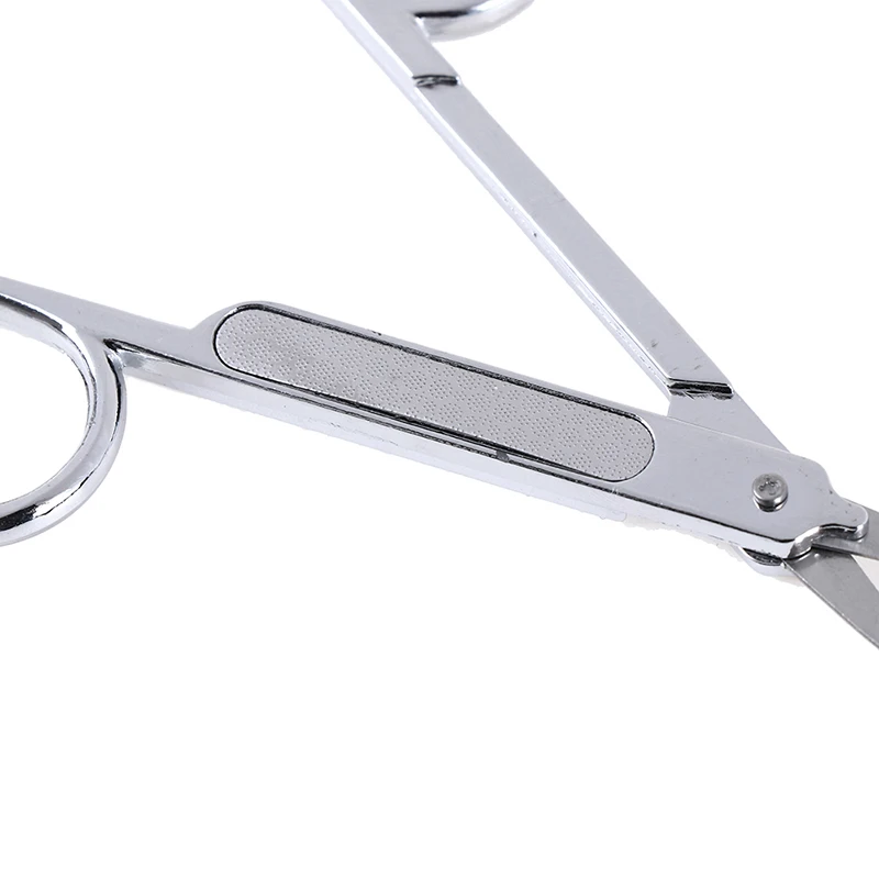 Stainless Steel Nose Hair Scissors Beard Eyebrow Facial Hairs False Eyelashes Trimmer Scissors Sharp Edge Blades