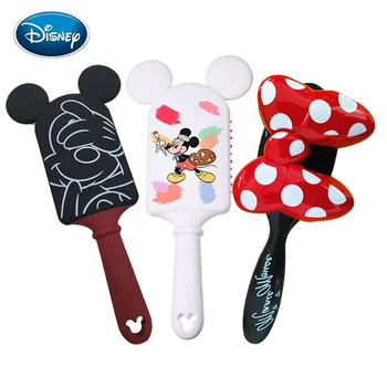 

Disney Mickey Comb Kid Air Cushion Massage Comb 1pcs Cute Frozen Mermaid Hairbrush Kids Gentle Anti-static Brush