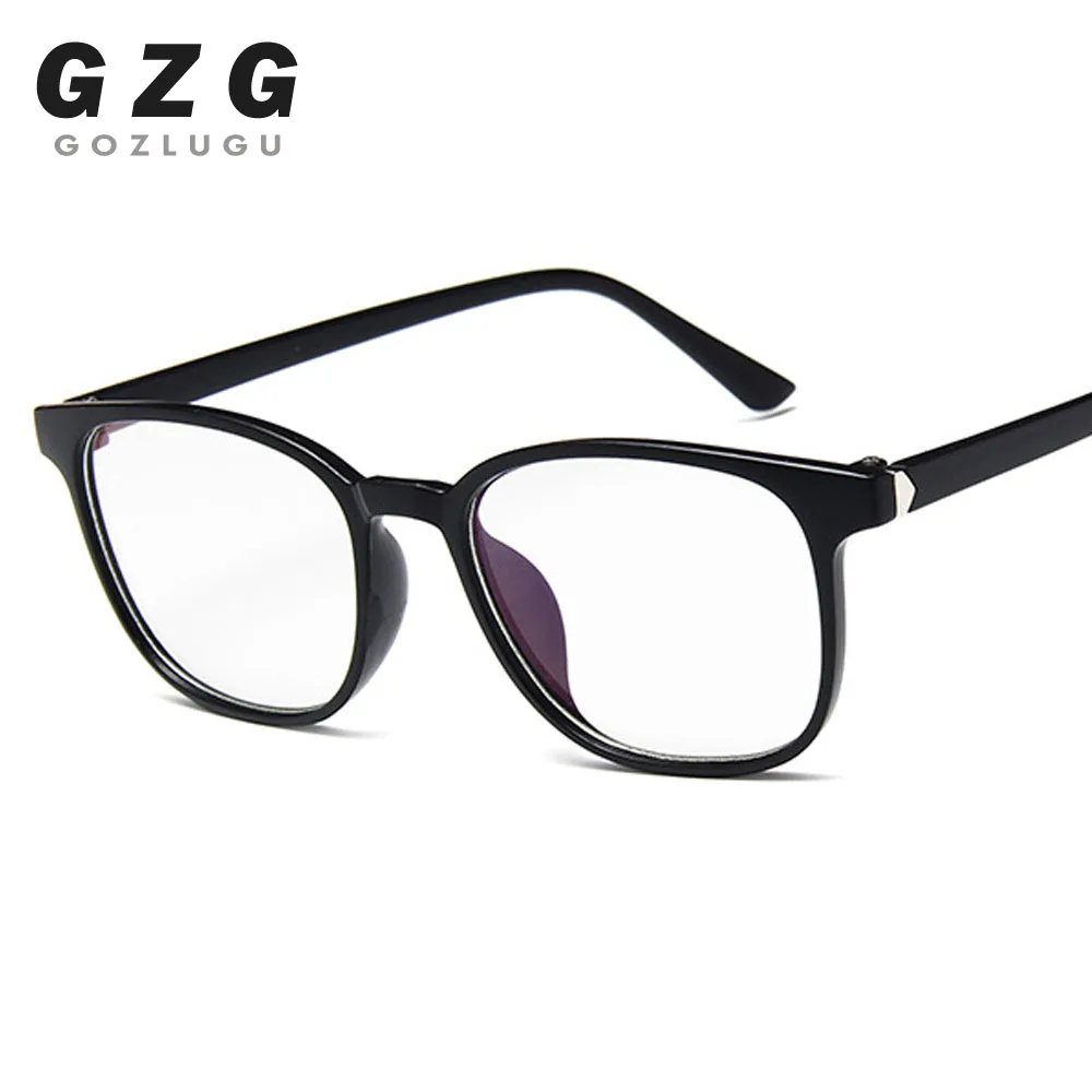 GOZLUGU прозрачные оправы для очков мужские и женские поддельные очки винтажные оптические очки для близорукости оправа женские очки ретро