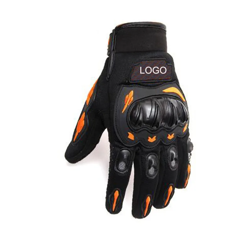 1 пара для Kawasaki мода полный палец мотоциклетные перчатки Мотокросс Luvas Guantes мото внедорожные защитные шестерни перчатки - Цвет: KKM
