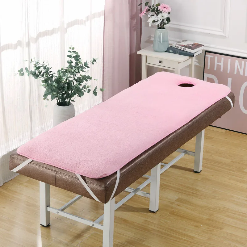 Bed Pad for Beauty Salon Massage Table Bed Sheet Massage SPA Sauna Mattress Pad Treatment Cover with Breath Hole
