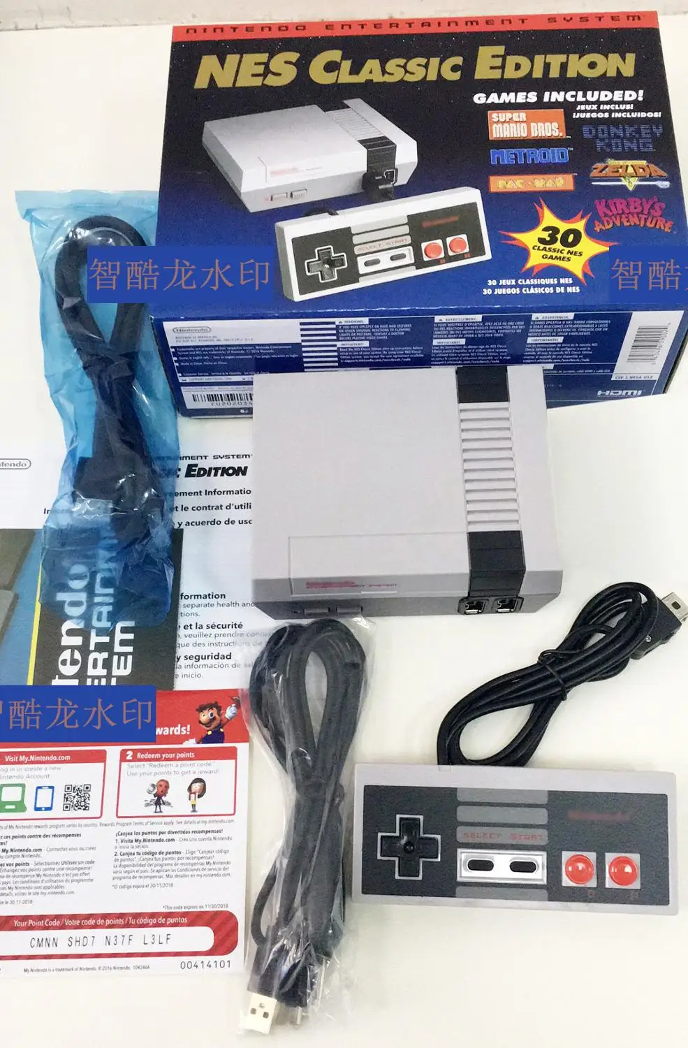 Мини классическая игровая консоль NES tv TF карта Ретро игровая консоль 1:1 Встроенная 30 игр HDMI джойстик поддержка функции сохранения - Цвет: Белый