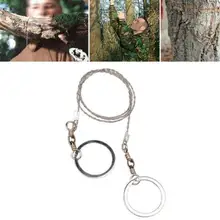 1 шт. пилы аварийный Открытый выживания проволочная Веревка Цепь портативный провод пилы спасательный Провод пила