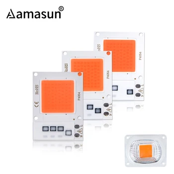 

Full Spectrum COB LED Grow Light 220V 110V Plant Grow Chip+Lens Reflector 10W 20W 30W DIY Plants Growth Floodlight Phyto Lamp