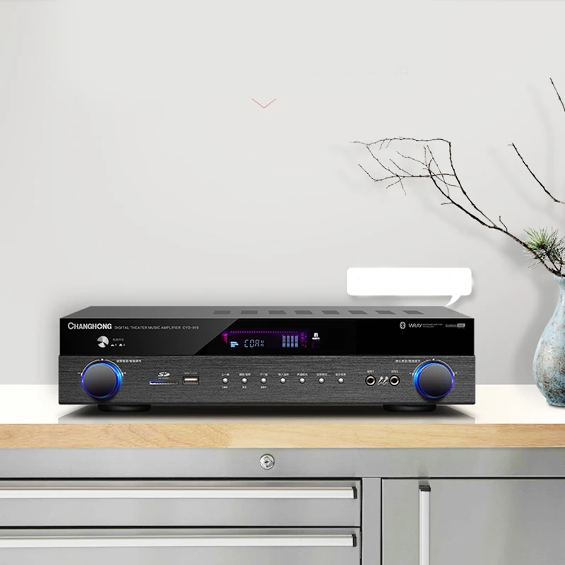 500 Вт/650 Вт 5,1 200 в CF5 4,0 Bluetooth усилитель для дома Высокая Мощность профессиональный HIFI караоке Fever цифровой усилитель аудио