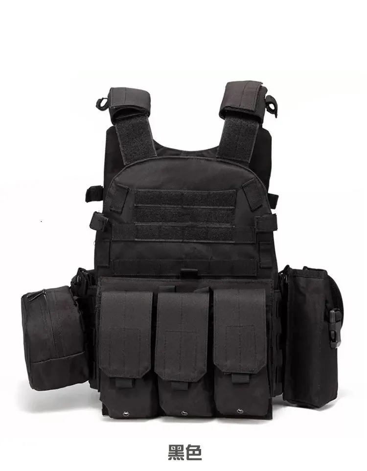 

Mountaineering Outdoor Tactical Multi-Function Molle Expansion Convenient Military Training CS Combat Exercise Protective