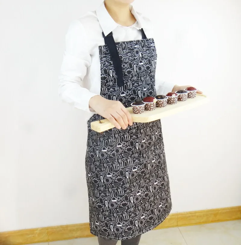 New Products Baking Tool Pattern Thick Kitchen Pieces Apron Microwave Oven Gloves Insulation Pad