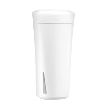 

Essential Oil Diffuser,Colorful Lamp Humidifier Creative Car Air Purifier USB Electronic Car Atomizer Smart Home 550Ml White