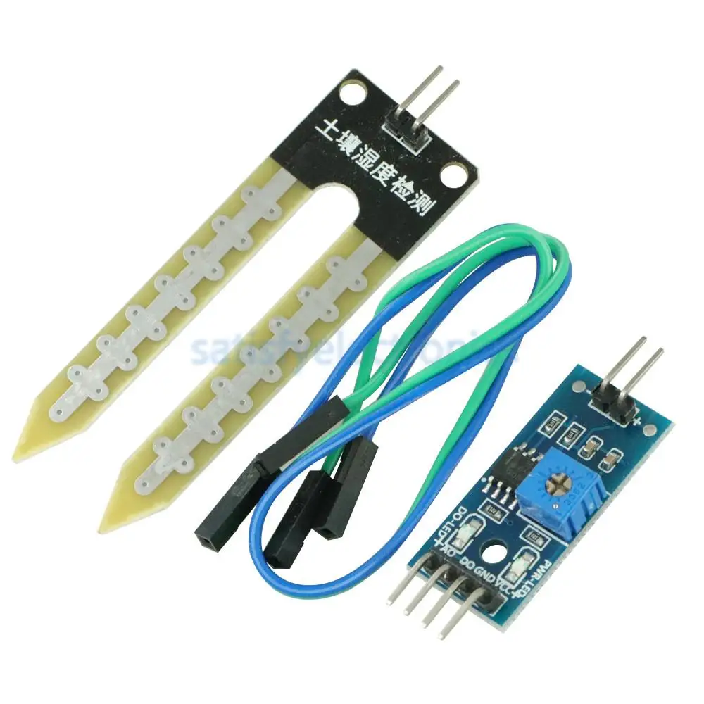 Гигрометр почвы модуль определения влажности датчик воды для arduino | Электроника