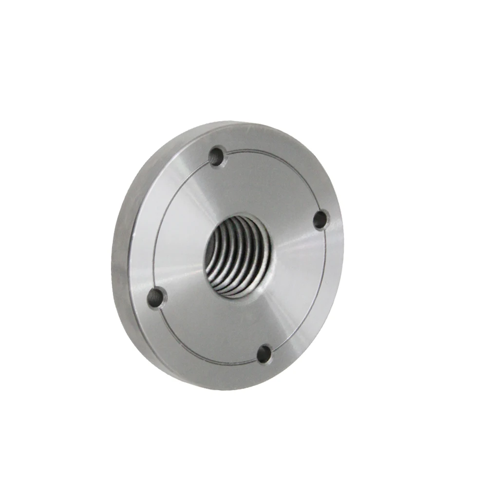 8" Diameter lathe Face Plate With your choice of  threaded hole 