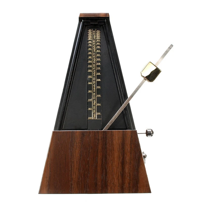 

Mechanical Metronome Wooden Color Music Timer For Piano Guitar Violin Guzheng Musical Instrument Teaching Metronome