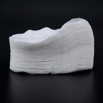 

1000Pcs One-time Nonwoven Beautifying Eye Paper Mango-shaped Eye Mask for Skin Care (White)