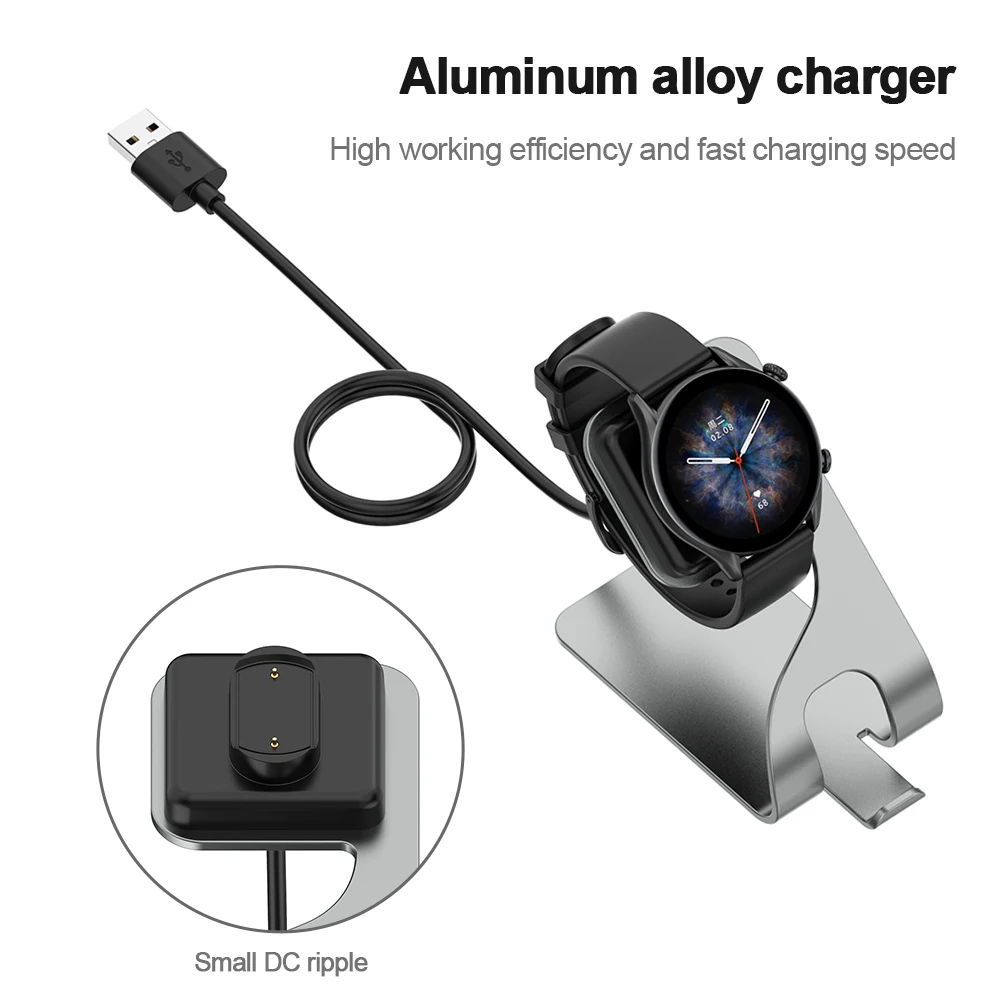Amazfit GTS 3/GTR 3/GTR 3 Pro  ̺ Amazfit GTS3 GTR3 USB ׳ƽ  ӵ ð    ũ ũ
