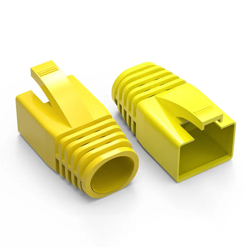 50PCS RJ45 Ethernet Cable Strain Relief Boots for CAT8 CAT7 CAT6A Connectors (OD: 7.0mm~8.5mm) by ZoeRax Description Image.This Product Can Be Found With The Tag Names Cheap Computer Cables Connectors, Computer Cables Connectors, Computer Office, High Quality Computer Office