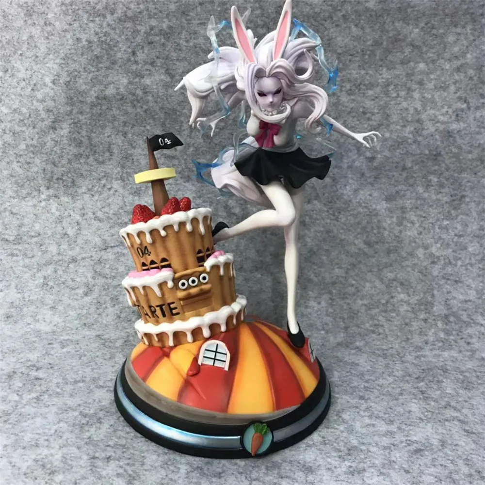 Carrot Kyarotto One Piece Anime Moon Lion Carrot Action Figures SD Luffy Toys for Children Zoro Figma Juguetes Collectible Doll