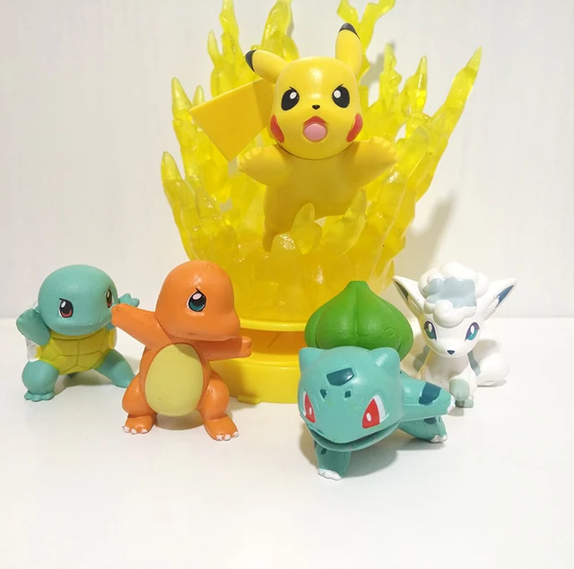 Pokemon Tipo De Água Personagens Animação Mudkip Squirtle Piplup Popplio  Sobble Totodile Clássicos Anime Coleção Cartões Brinquedo Presente -  AliExpress