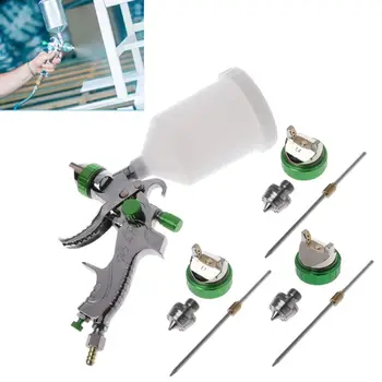 

Hot 1.4/1.7/2.0mm G2008 Nozzles HVLP Spray Gun Set Sprinkling Paint Can With High Working Pressure Professional Atomizer