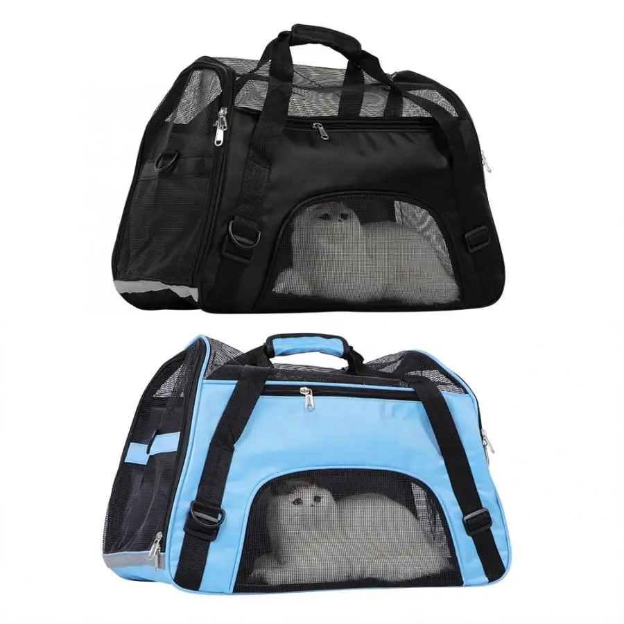 Рюкзак для домашних животных, открытый, портативный, водонепроницаемый, складной, дышащий, переноска для собак, дорожная сумка
