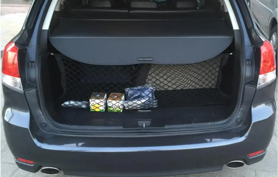Задний багажник автомобиля защитный лист для багажника Крышка для Subaru OUTBACK 2010.2011.2012.2013. черный бежевый