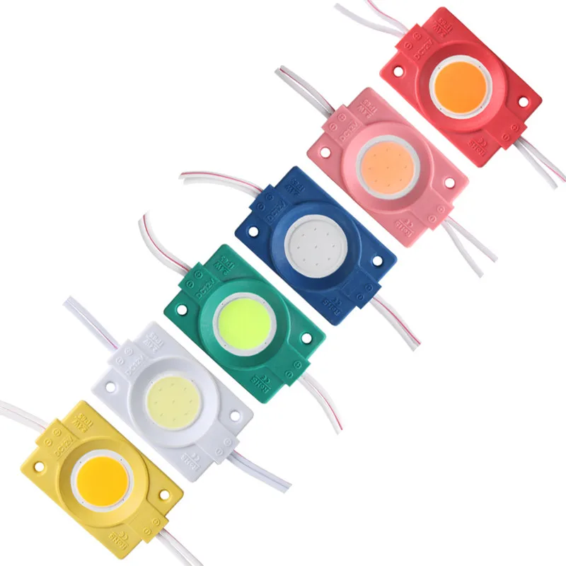 LED Module 12V COB Advertisement Design Signage Backlit Waterproof IP65 White Red Green Blue Yellow Pink Ad Sign Light 10 Pieces led light led modules led module