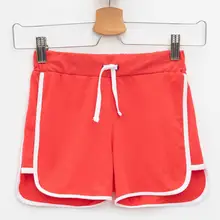 DeFacto/модные шорты с эластичной резинкой на талии для девочек, детские спортивные шорты на завязках, повседневные Хлопковые Штаны для девочек, Summer-L2691A619HS