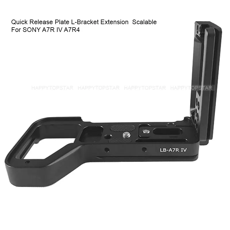 Quick Release Plate L Bracket Vertical Camera Extension Scalable for Sony a7RIV a7 R IV ILCE-7RM4 A7RM4 Arca Swiss RRS Markins