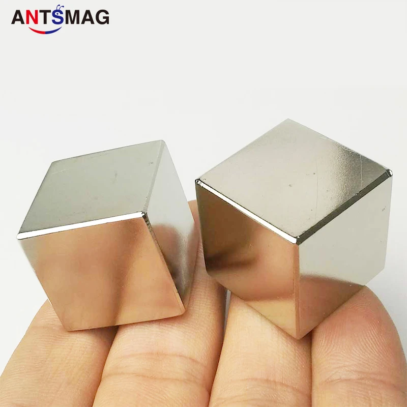 1 дюймов Мощный Неодимовый квадратный Куб Магнит 25 мм сильный блок магнитный держатель крепеж редкоземельный NdFeB DIY Многофункциональный