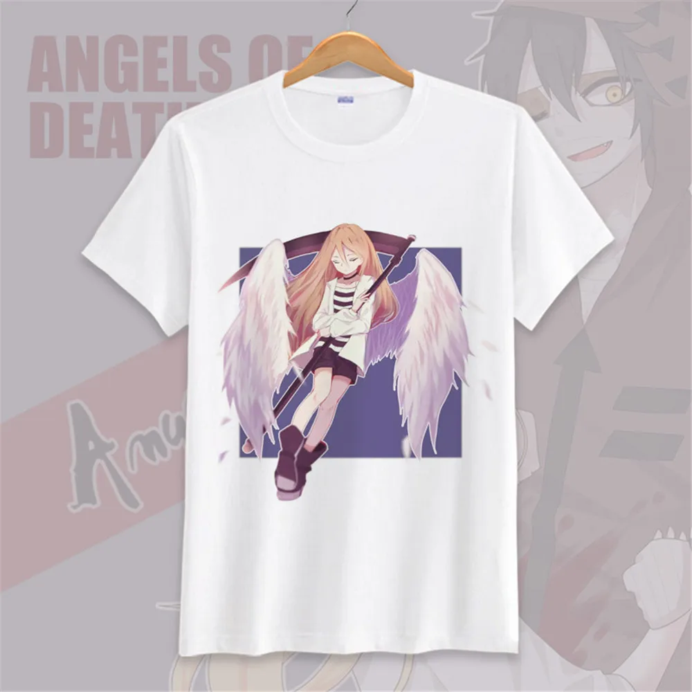 Высокое качество унисекс аниме Cos Angels of Death Rachel Gardner Isaac Foster хлопковая Повседневная