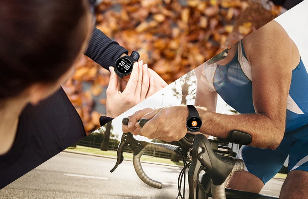 KW19 Смарт часы для женщин монитор сердечного ритма IP67 Водонепроницаемый для мужчин крови кислородом спортивные часы фитнес-трекер для Android IOS