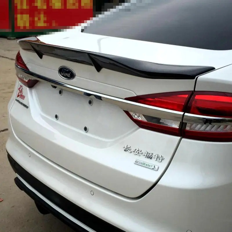 

UBUYUWANT CARBON FIBER Spoiler For Ford Mondeo 2013-2017 beautifully decorated rear trunk tail wing decoration for mondeo