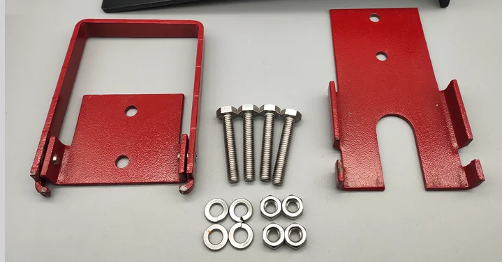 Forklift charging 50a 175A Anderson plug 600v connector iron fixing bracket