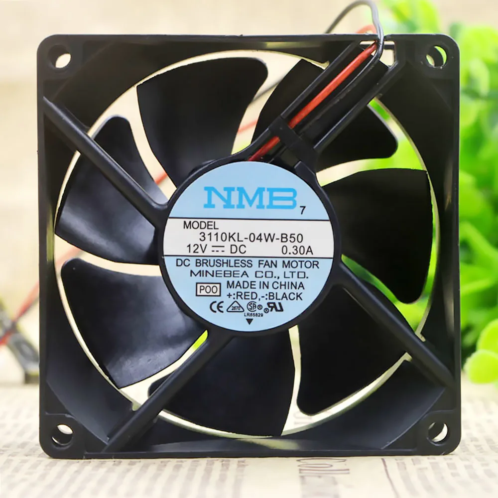 Для NMB 3110KL 04W B50 8025 8 см 80 мм DC 12V осевой вентилятор