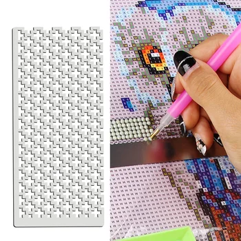 

Embroidery Point Drill Net Ruler 125 Square Drill DIY Diamond Painting Tools for Wedding Parties Invitations Presents