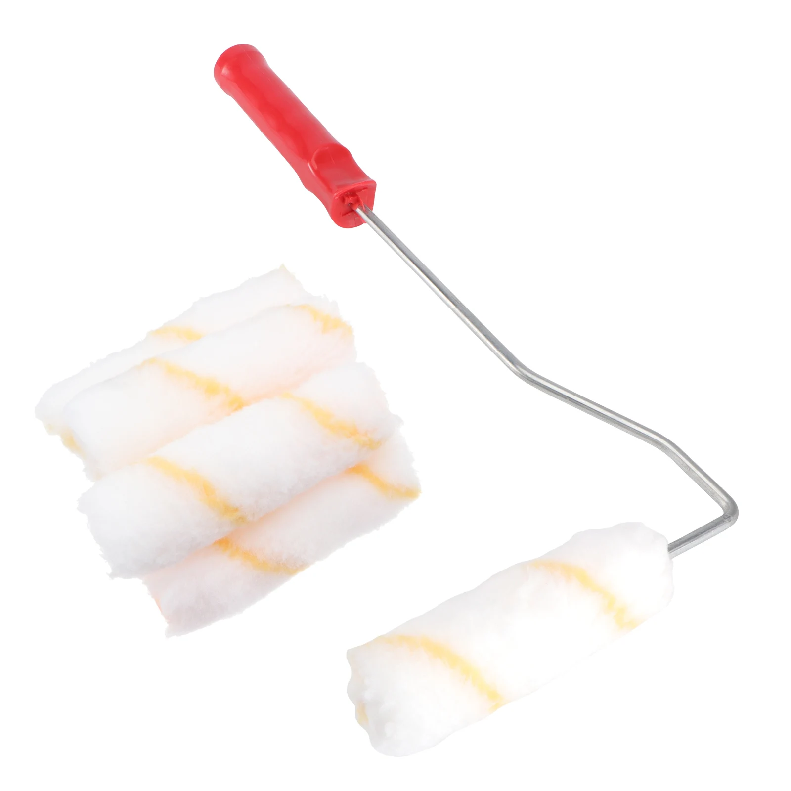 4 дюйма Многофункциональный Стикеры для украшения стен Краски роликовая щетка